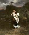 woman with a child